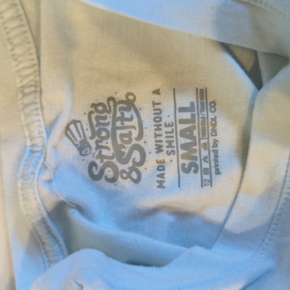 Strong and Salty Allergic to Hate tee size Small - Picture 3 of 5